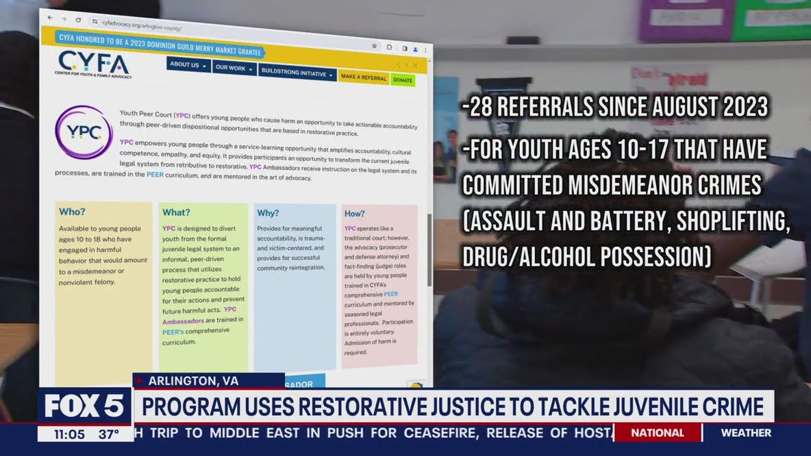 New Arlington youth program uses restorative justice to tackle juvenile crime